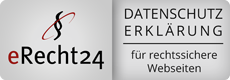 Logo von erecht24 mit Text 